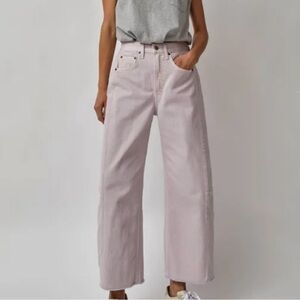 B Sides Lasso Jean in Hibiscus Overdye